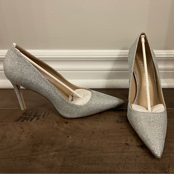 Bridal Heels - Stuart Weitzman Pumps - Picture 2 of 8